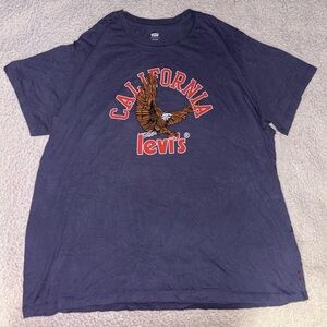 Levi's Navy California Eagle Tee